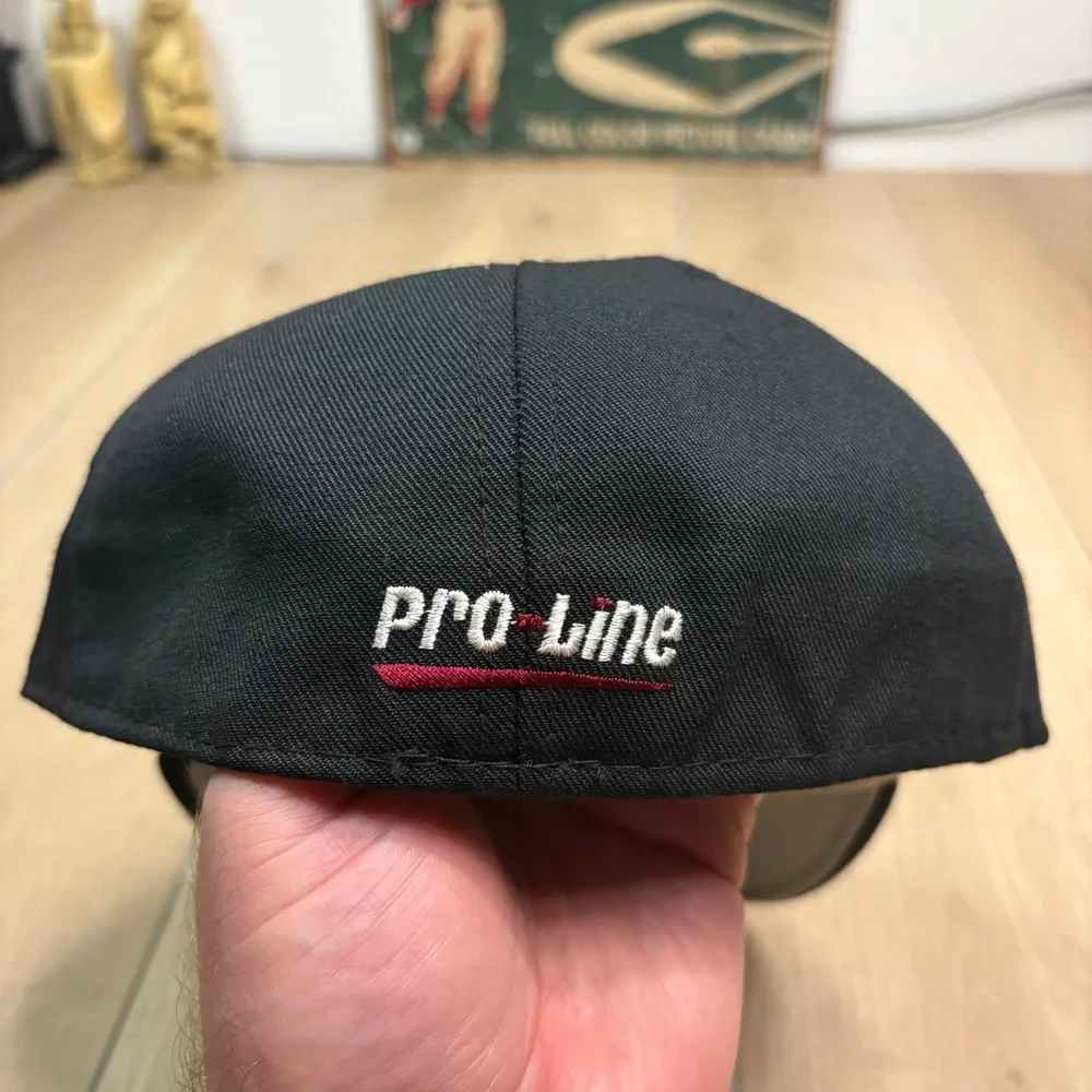 Vintage South Carolina Gamecocks Pro Line Baseball Hat Fitted 7 1/2 Black USA